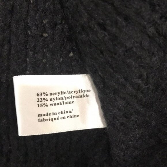 PAM AND GELA Cold Shoulder Cable Sweater - Picture 5 of 6